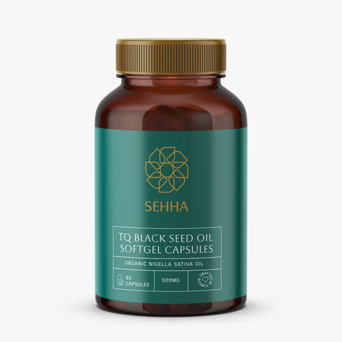 TQ Black Seed Oil Softgel Capsules - Organic Nigella Sativa Capsules