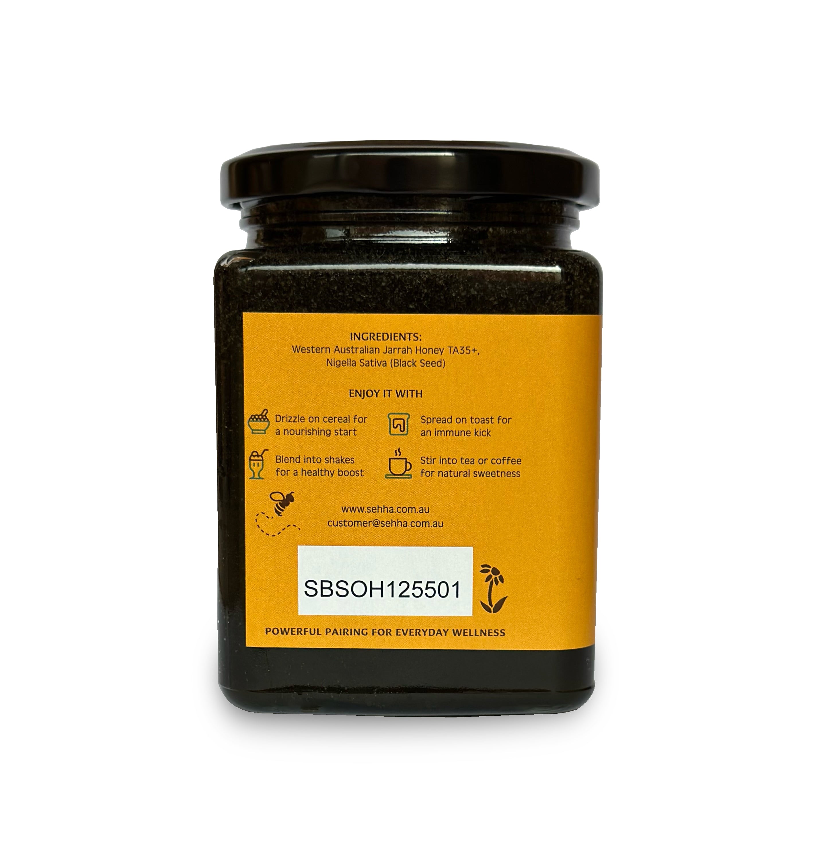 Jarrah Honey Black Seed Mix - TA35+ - The Perfect Health Blend!